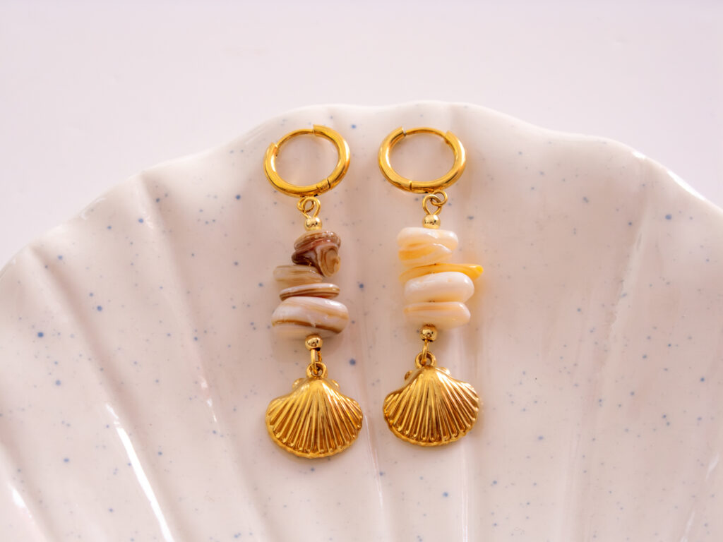 Boucles d'oreilles Coralie